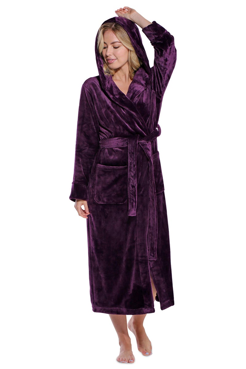 Turquaz Oversize Premium Luxury Ultra Soft Warm Robes for Women Plush Fleece Bathrobe for Women with and Spacious Pockets - Image 3